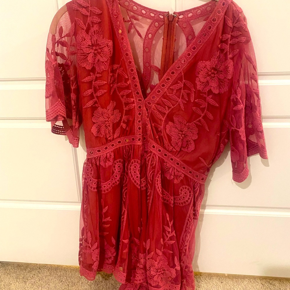 Lace Romper - image 1